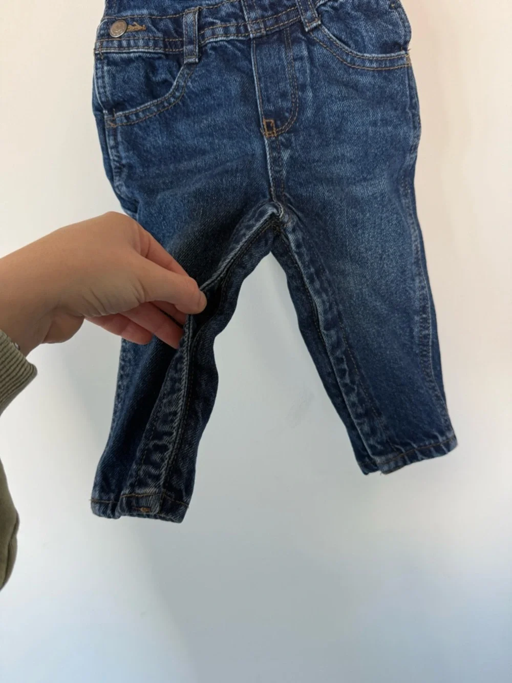 3/$20⚡️ Old Navy Dark Wash Unisex Workwear Jean Overalls Denim Y2K Inspired